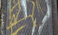 New Orleans spray paint ghost